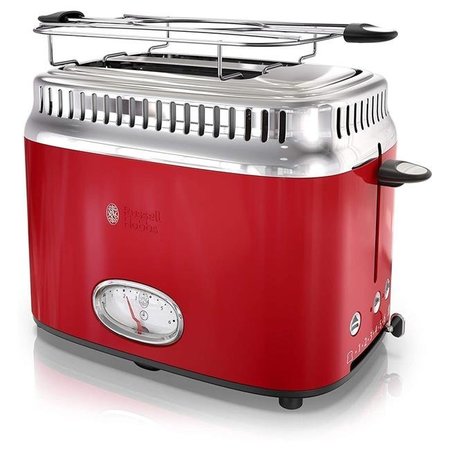 RUSSELL HOBBS Russell Hobbs TR9150RDR Retro Style 2 Slice Toaster - Red TR9150RDR
